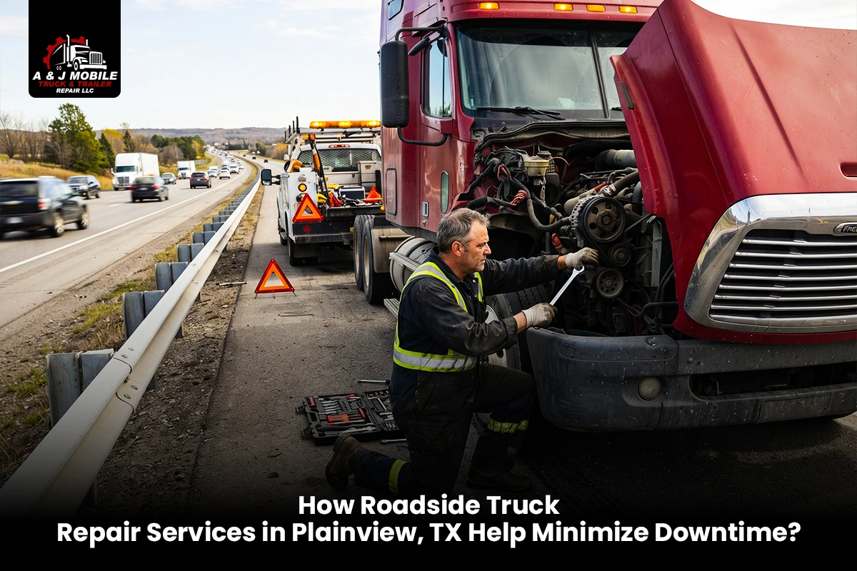 Roadside Truck Repair Services in Plainview To Reduce Downtime
